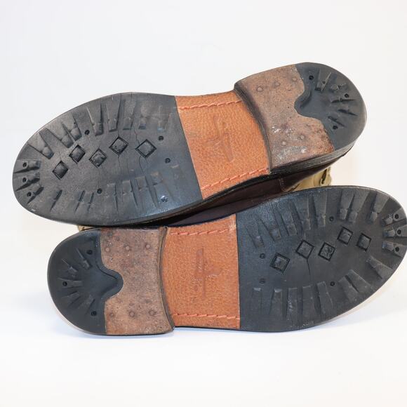 J. Shoes Field Boots Size 8 Brown Leather – Restoration Project - Picture 5 of 8